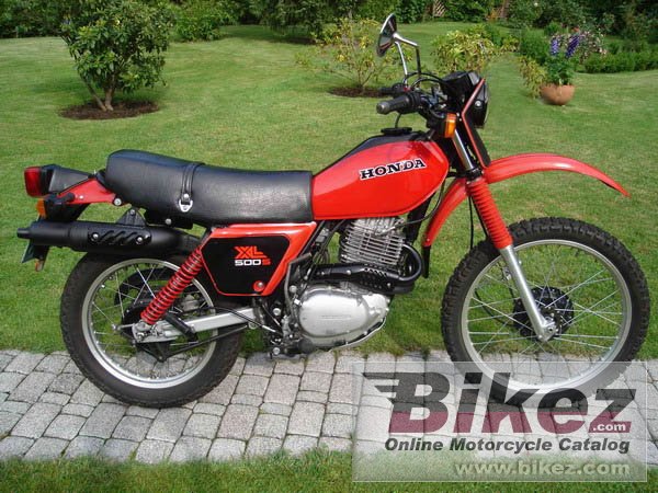 Big nymous user. xl 500 s picture and wallpaper from Bikez.com